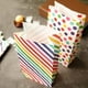 thumbnail image 5 of Bolsas de papel pequeñas con estampado de arcoíris, bolsas para galletas y dulces, bolsas de regalo para fiestas de cumpleaños infantiles, cajas, suministros para hornear y hacer tú mismo, 5 of 5