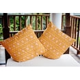 thumbnail image 5 of 16"x16" Simply Daisy Summer Picnic Poly Indoor/Outdoor Pillow, Yellow Qty 1, 5 of 5