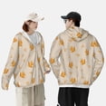 thumbnail image 5 of Picia Squirrel Animal Women's Men's UPF 50+ Sun Protection Hoodie Shirt Long Sleeve SPF Fishing Outdoor UV Hiking Lightweight Shirts-Large, 5 of 9