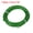 Dark Green, variant on Uxcell Round Braided Leather Cord, Braided Leather Cord String Rope Folded Leather Strip Braiding Light Grey