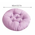 thumbnail image 3 of Tyidzon Round Foam Seat Cushion for Office Chair Ergonomic Desk Pad, Breathable Soft Cover for Pain Relief, 16in, 3 of 3