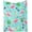 Flamingo4-1, variant on Custom Flamingo Blankets Gifts with Name - 60 x 80 Inches Cute Throw Blanket for Men & Women - Green Fluffy Comfort Furry Blankets for Bed