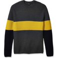 thumbnail image 3 of Theory Men's Zoren Striped Cashwool Sweater Gray Size Large, 3 of 4