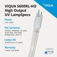 thumbnail image 4 of Genuine Viqua S600RL-HO UV Lamp for VP600, SC-600, SP600-HO, 4 of 9
