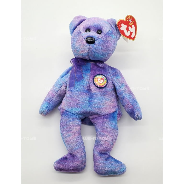 Ty Beanie Babies Clubby IV the Bear Plush 2001 - Walmart.com