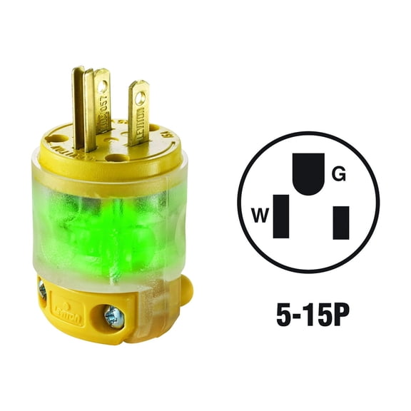Leviton Illuminated Cord Plug
