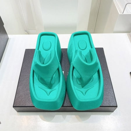 

Gubotare Women S Slippers Shower Shoes Quick Drying Non-Slip Women Men Shower Sandals Slippers With Holes EVA Green 6.5