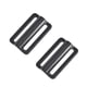 thumbnail image 1 of Mantenga el buceo 2 piezas de acero plástico liso buceo lateral de buceo botón ajustable botón deslizante bloqueo para correa de cuerda correas correas Methold OD003084-00, 1 of 7