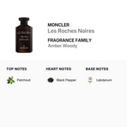 Moncler Unisex Les Roches Noires EDP 6.7 oz Fragrances 3386460136938