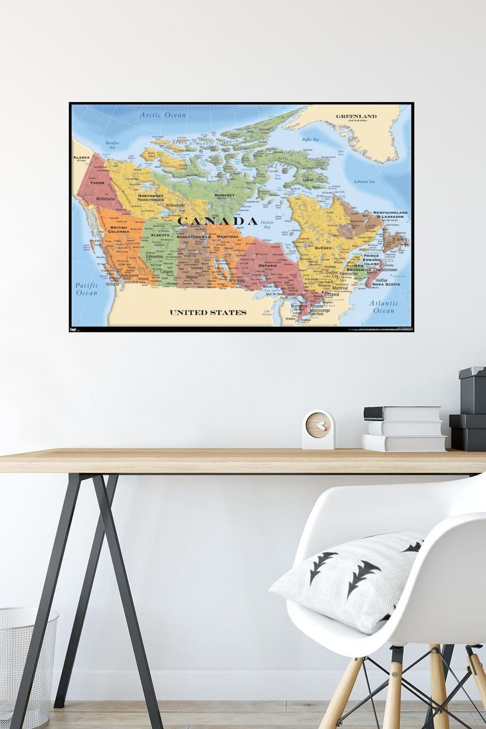Map - Canada Wall Poster