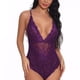 thumbnail image 2 of Mono sexy mono de cosplay suave mono de tela con pantalla de encaje para mujeres adultas, morado, M Sweethay XX000036-14, 2 of 7