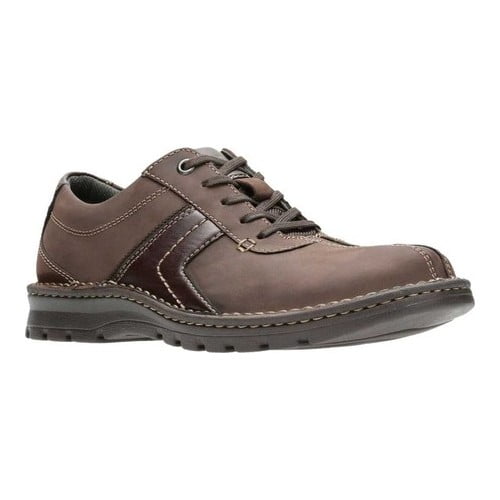 Clarks Vanek Walk Dark Brown Men/'s Lace Up Fashion Sneaker 30225