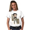 thumbnail image 4 of Betty Boop Urban Camo Streetwear Short Sleeve Women's Graphic Tee Brisco Brands L, 4 of 5