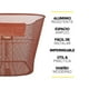 thumbnail image 4 of Canastilla Café PIAGO 12144 Para Bicicleta R26 Incluye Soportes, 4 of 6