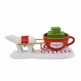 thumbnail image 2 of Department 56 Villages Teacup Delivery Service - One Accessory 1.75 Inch, Porcelain - Sled Polar Bear Peppermint 6011407, 2 of 3