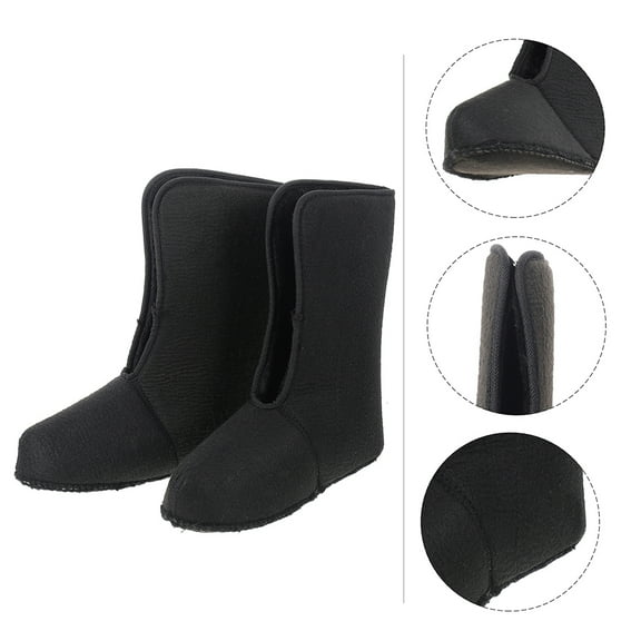 Raindrops 1 Pair Boot Liners Plush Boot Liners Replacement Thermal Cold Weather Insoles Plush Liners Hiking Boot Liner Socks Winter Socks Cozy Lined Boot Liners