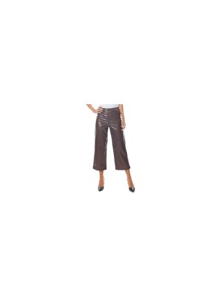 Dollhouse Junior Plus Vegan Leather Flare Pants 