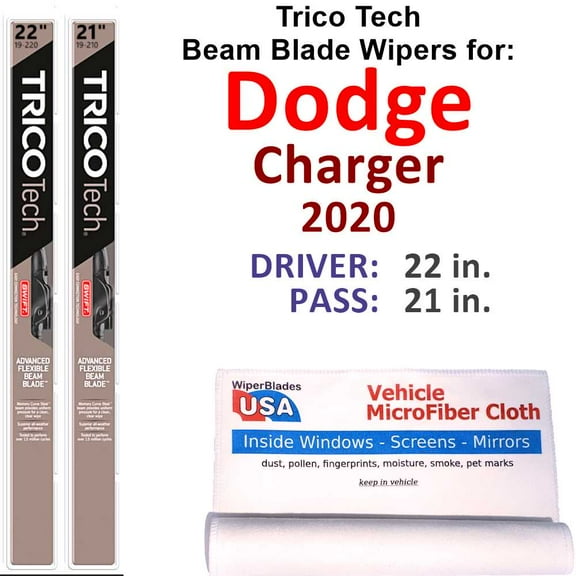 2020 Dodge Charger Beam Blade Wipers (Set of 2)