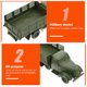 thumbnail image 2 of Mesa de arena para niños, juguetes interesantes para niños, moldes decorativos para camiones, 12 Uds., 2 of 5