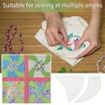thumbnail image 1 of EGNMCR 2-Pack Twisted Templates, Acrylic Quilting Templates For Apprentices DIY Quilting Sewing Crafts Embroidery some rulers, 1 of 4
