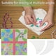 thumbnail image 1 of Fiudx Plantillas de Acolchado Retorcidas, Juego de 2 Unidades de Acrílico, Corte Curvo Fácil, Diseño Transparente, Manualidades de Costura y Acolchado Diy, Ideal para Principiantes, Margen de Costura, 1 of 4