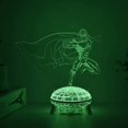 thumbnail image 1 of 3D Night Light Creative Light Painting Decoration Ornament Kids Gifts UFO White Flash 9 16 Color Remote, 1 of 5
