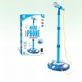 thumbnail image 2 of Dsseng Karaoke Children‘s Toy Stand Up Microphone Play Set W/ Built In MP3 Player Speaker Adjustable Height, 2 of 9