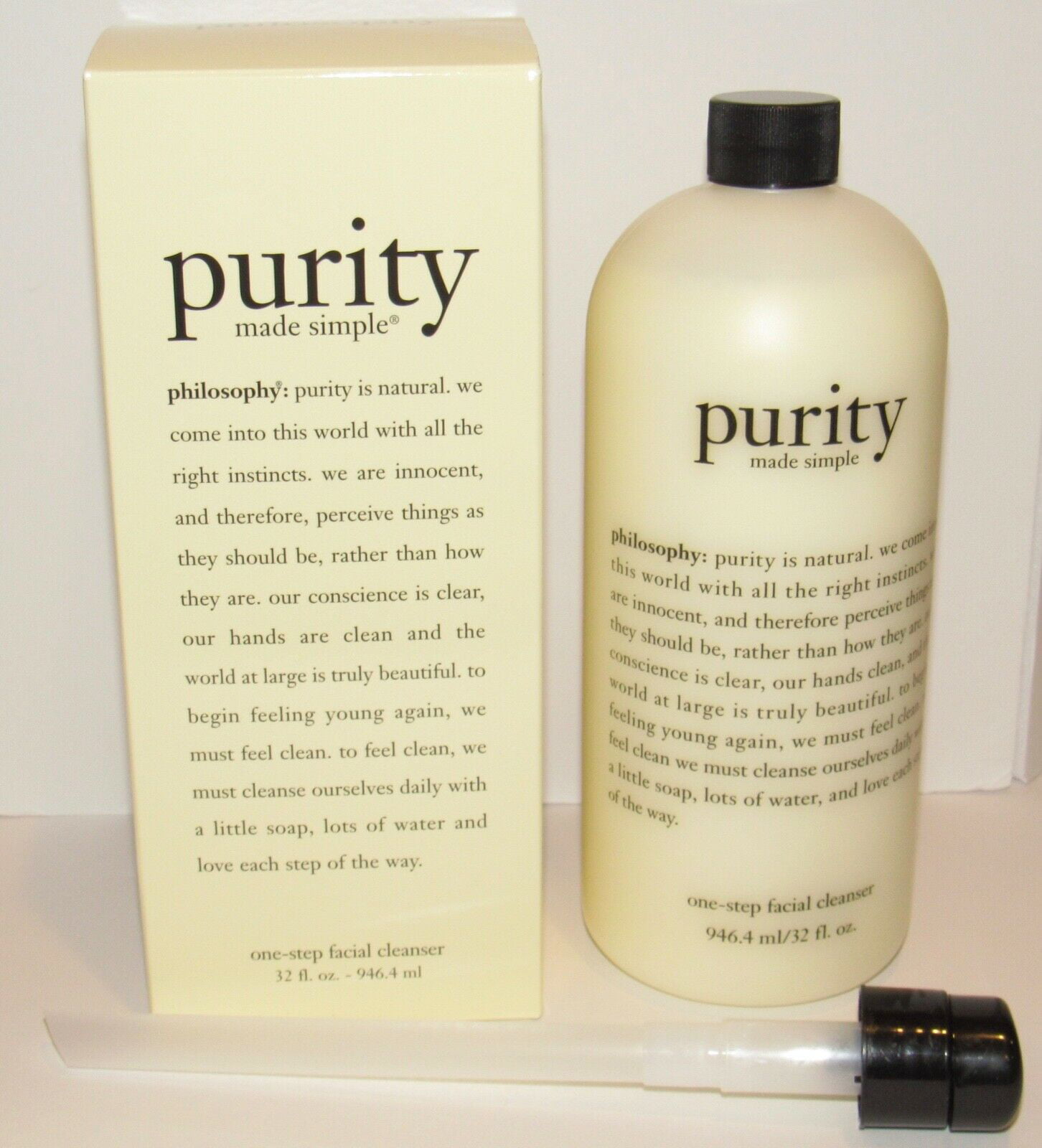 purity one step facial cleanser
