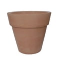 thumbnail image 1 of Ecobo Maceta Redonda Ecológica de 50 cm, Palma, para Uso Interior y Exterior, Duradera, Versátil y Ligera, Diseñada por Artesanos Brasileños, Diseño Contemporáneo para Todo Tipo de Climas – Terracota, 1 of 4