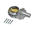 thumbnail image 3 of 92 MM 4 BOLT THROTTLE BODY LS ENGINE DRIVE BY WIRE Compatible W/ CHEVY GM SILVER, 3 of 6