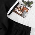 thumbnail image 6 of Ccpelsie Girls Summer Outfits 2 Piece Set Girls Short Sets Cute Ruffle Top and Bow Denim Shorts 5–12Y(Black,18-24 Months), 6 of 7