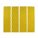 thumbnail image 1 of Lote de 4 almohadillas de tracción delanteras para tabla de surf, repuesto de alfombrilla de agarre para tabla de surf con adhesivo (amarillo) Amarillo, Amarillo, 1 of 5