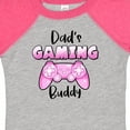 thumbnail image 4 of Inktastic Dad's Gaming Buddy Pink Controller Boys or Girls Baby Bodysuit, 4 of 5