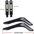 thumbnail image 4 of Steel TV Base for LCD Pedestal Screen Stand Home Universal Monitor Riser 32 to 65 Inches, 4 of 4