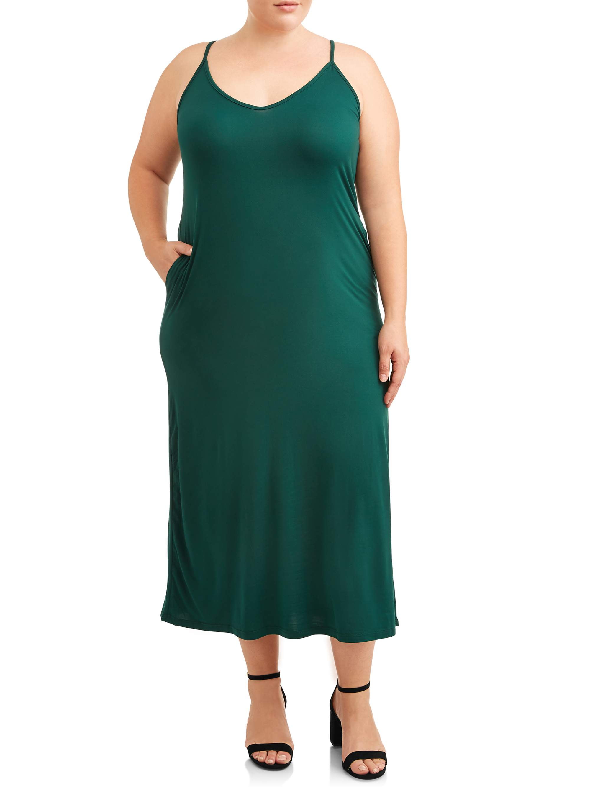 walmart women's plus size maxi dresses