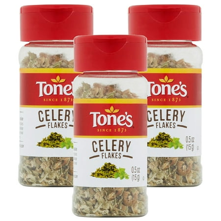 (2 Pack) Tone's Celery Flakes .5oz
