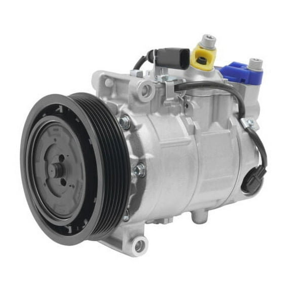 A/C Compressor w/ Clutch Replacement For Audi A6 A7 Q5 S4 S5 2006-2014 2015