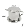 thumbnail image 1 of Ruibeauty Stainless Steel Coffee Pot Drip Filter Coffee Maker, 1 of 4