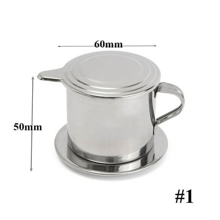 

Cogfs Vietnam Coffee Pot 50 ml Coffee Pot Drip Filter Coffee Maker