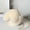 White, variant on Easter Plush Bunny Crossbody Bag 8.66x8.26 in Women Tote Polyester Spandex Rabbit Ears Clip Closure Purse