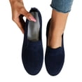 thumbnail image 2 of Ballerines Plates pour Femmes en Tricot Confortables à Enfiler, Ballerines d'Été Décontractées à Bout Rond, 41, 2 of 4