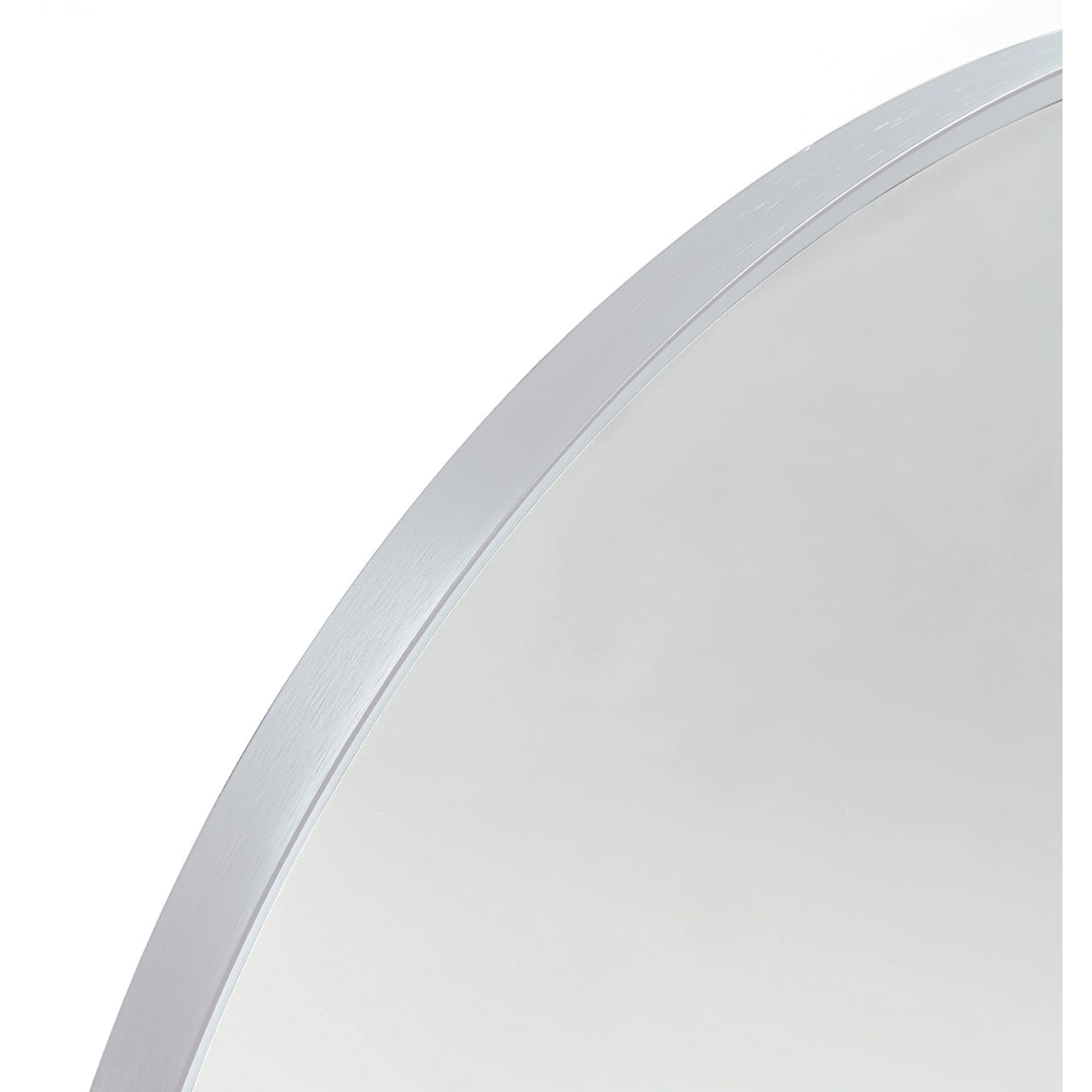 24"x 36" Bathroom Mirror, Arched Vanity Mirrors,Silver