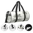 Vsdgher Summer Vacation Scene With Camping Van 45L Foldable Duffel Bag