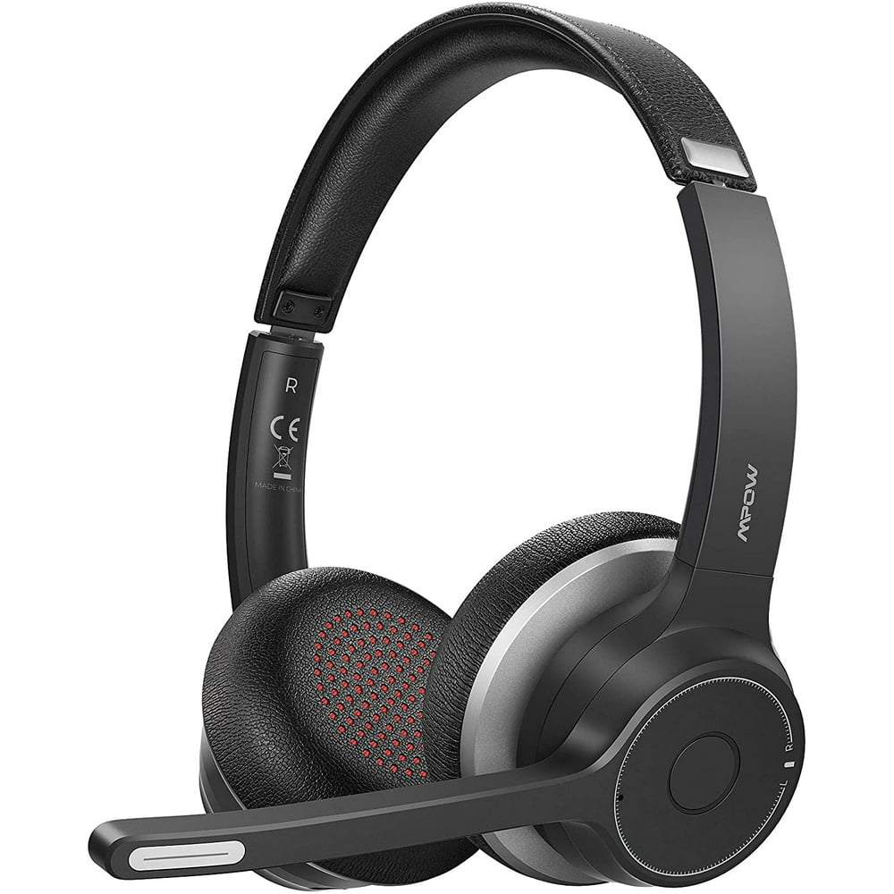 Mpow Bluetooth Headset V5.0 with Dual Microphone, Wireless Noise