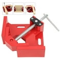 thumbnail image 6 of T-Handle Vice for Woodworking, Quick Fixture, 90 Degrees Red Right Angle Clamp, 6 of 8