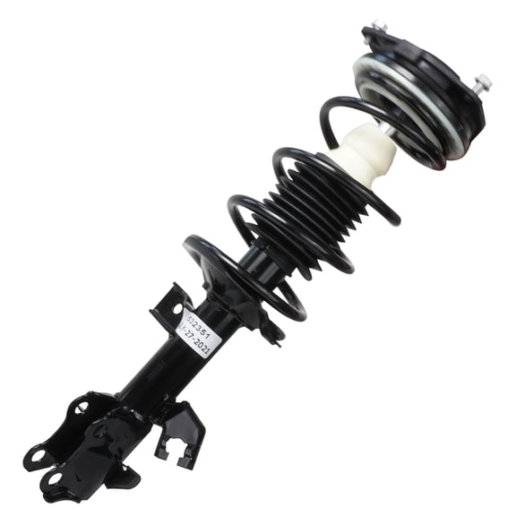 Detroit Axle - Front Right Strut for 09-14 Nissan Cube 07-12 Versa, Passenger Side Strut w/Coil Spring Assembly 2007 2008 2009 2010 2011 2012 Replacement Suspension Strut Shock