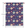 thumbnail image 2 of Christmas Sack – 28" X 20" Canvas Gift Bag with Drawstring, Full Print Polyester Santa Sack, Durable Reusable Xmas Gift Bag for Holiday, Party & Storage, 2 of 5