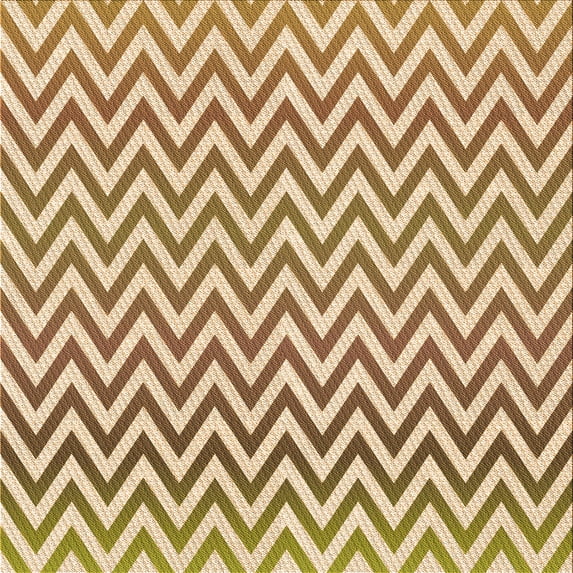 Ahgly Company Machine Washable Indoor Square Transitional Dark Bisque Brown Area Rugs, 5' Square