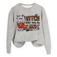 thumbnail image 1 of WEAIXIMIUNG Chandails en Molleton Graphiques pour Femmes Sweat à Capuche Imprimé Fille Mignonne, 1 of 4