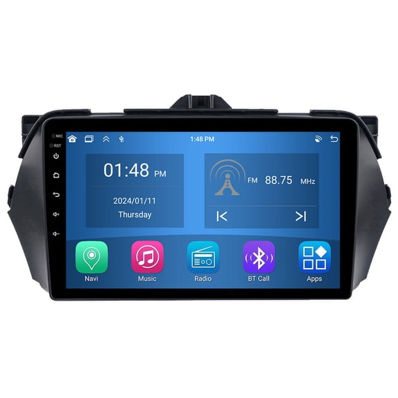 RoverOne 4 64GB Car Stereo CarPlay GPS Navigation Bluetooth for Suzuki Alivio Ciaz 2014-2019 Android Touch Screen Player